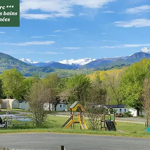 Camping Parc D'audinac Les Bains 3 Etoiles - Piscine Chauffee - Vue Montagne